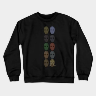 Mask Collection Crewneck Sweatshirt